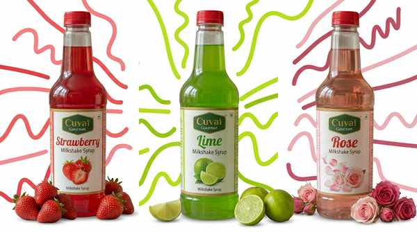 Delicious Cuvai Gourmet Milkshake Syrups are now stocked!