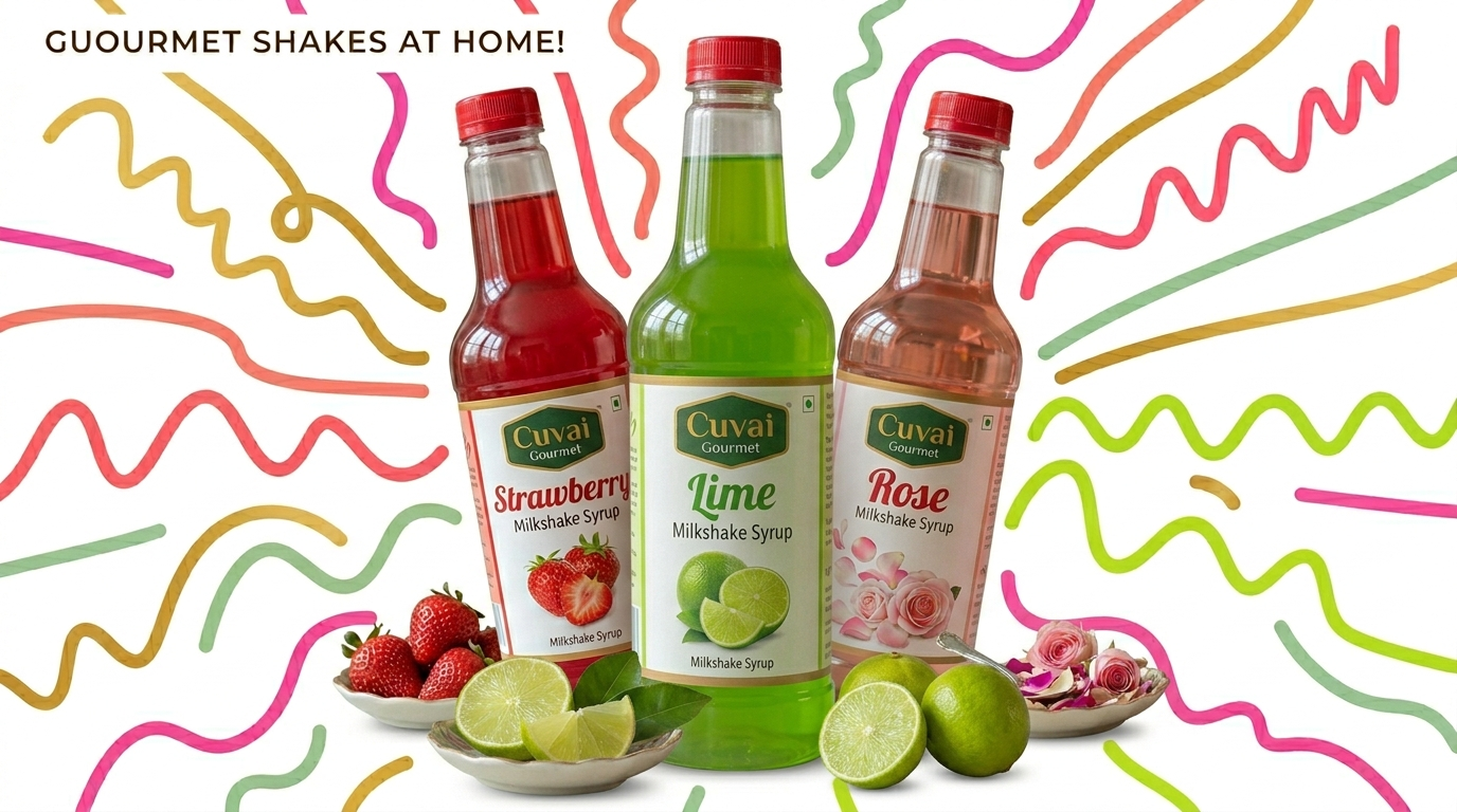 Cuvai Gourmet Lime Milkshake Syrup