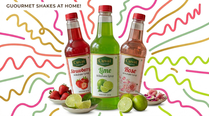 Cuvai Gourmet Lime Milkshake Syrup