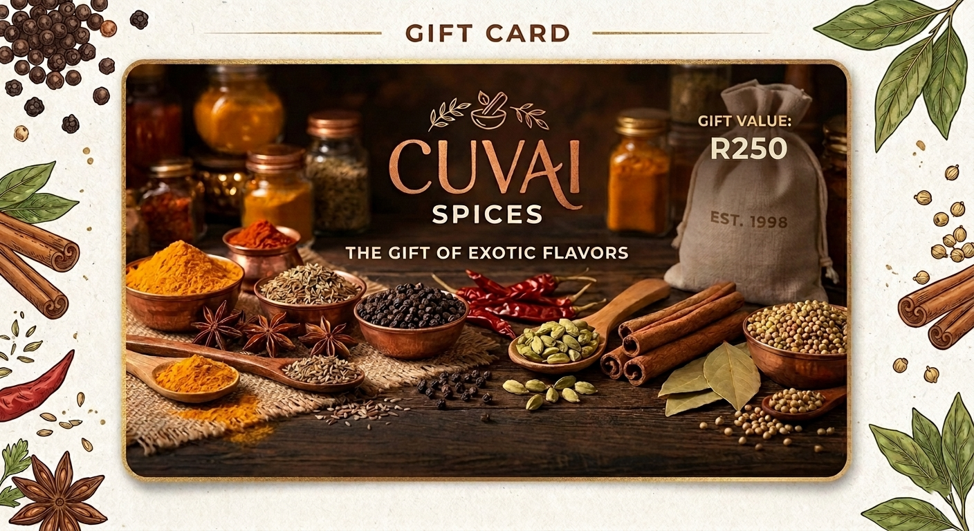 Cuvai Spices - Gift Cards (R250)