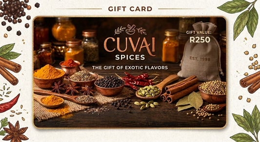 Cuvai Spices - Gift Cards (R250)